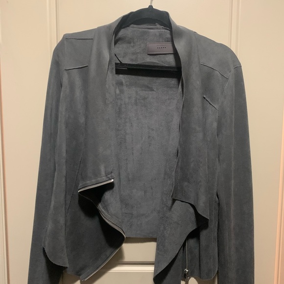 Blank NYC gray suede jacket - Picture 3 of 7